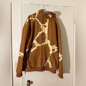 Warm Tan Fleece Jacket